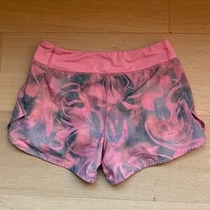 Athleta Girl Pink and Gray Shorts